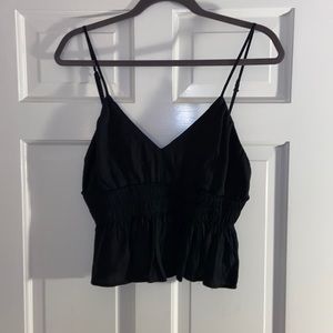 Black Crop Top